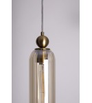 Lampy wiszące - Maxlight Lampa Wisząca Campanila Champagne Glass P0510 - product 2