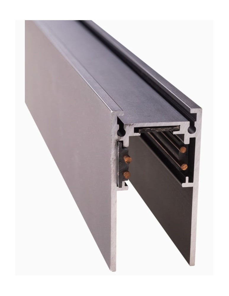 MAXLight Magnetic MT0001 Szyna Magnetyczna Głęboka Natynkowa  1m Czarna
