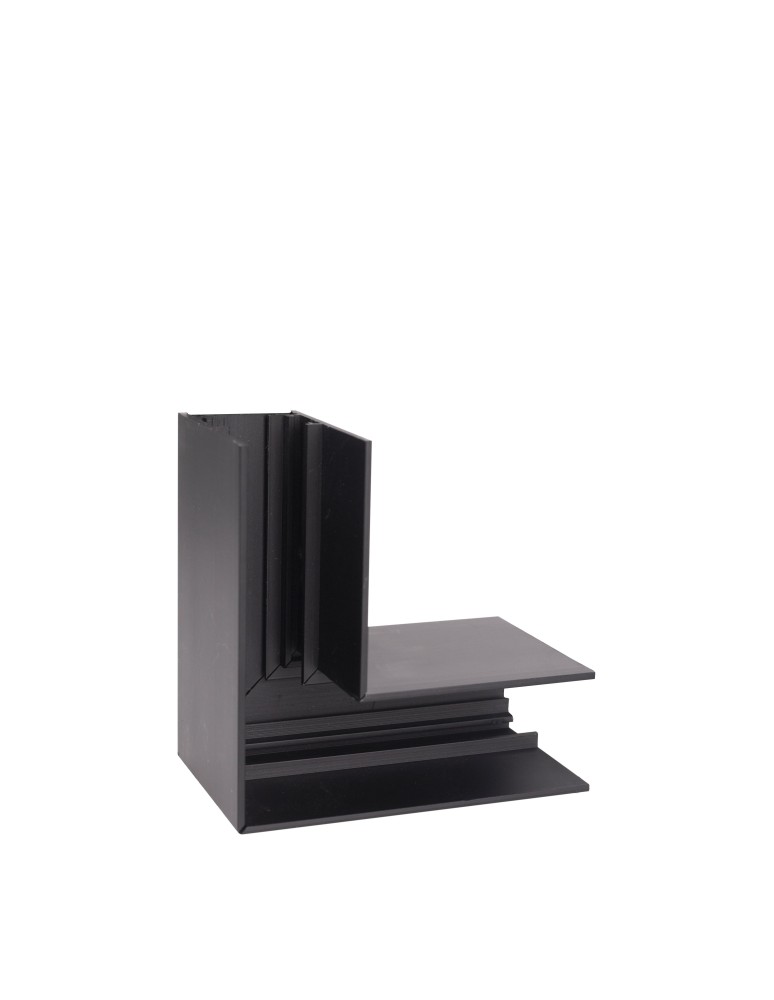 MAXLight Magnetic MT0003 Kątownik 90° głęboki czarny Montaż na sufit lub ścianę Do szyn MT0001, MT0002