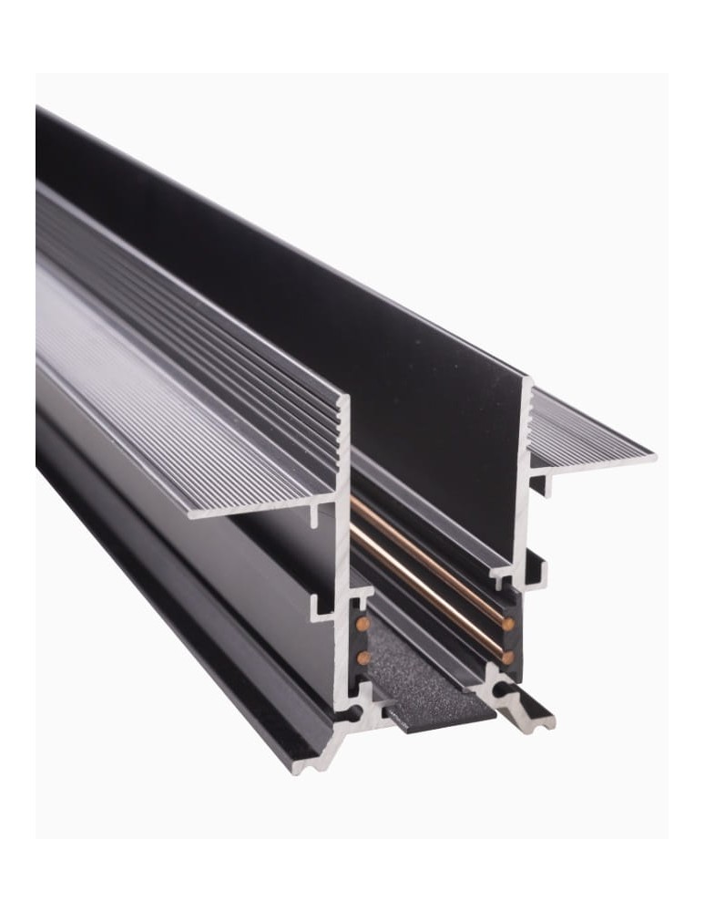MAXLight Magnetic MT0007 Szyna Magnetyczna Podtynkowa 2m Czarna