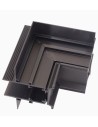 MAXLight Magnetic MT0009 Kątownik czarny do użycia przy uskoku na suficie Do szyn MT0006, MT0007