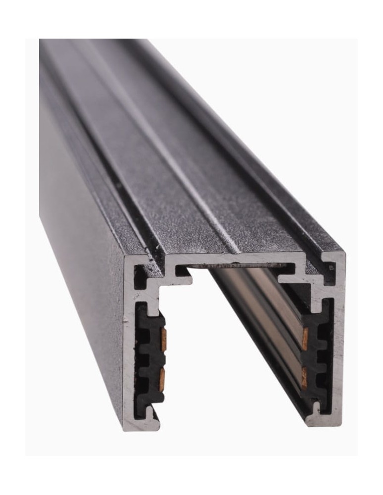 MAXLight Magnetic MT0012 Szyna Magnetyczna Płytka Natynkowa 2m Czarna