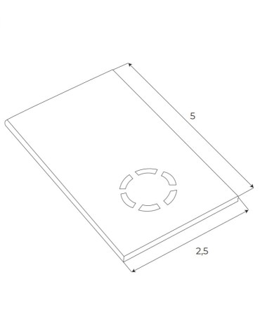 MAXLight Magnetic MA0012 Zaślepka końcowa czarna do szyn natynkowych głębokich MT0001, MT0002 - produkt 2