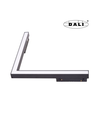 MAXLight Magnetic M0006D Lampa Magnetyczna Narożna System Dali 18W 1111LM 3000K
