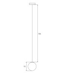 MAXLight Magnetic M0017Z Lampa Wisząca Magnetyczna System Zigbee 6W 525LM 2700/5000K MAXLight Magnetic M0017Z Lampa Wisząca Magnetyczna System Zigbee 6W 525LM 2700/5000K
