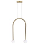 Lampy wiszące - Maxlight Lampa Wisząca Enigma Złota P0514 - product 1