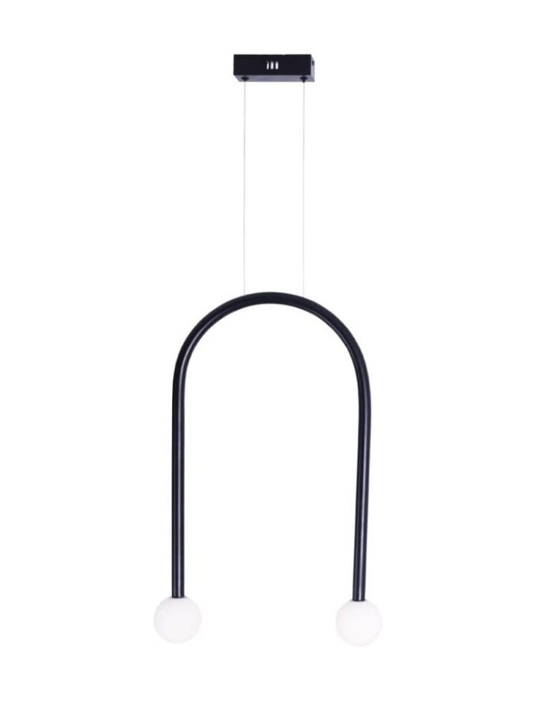 MAXLight P0513 Lampa Wisząca Enigma Czarna