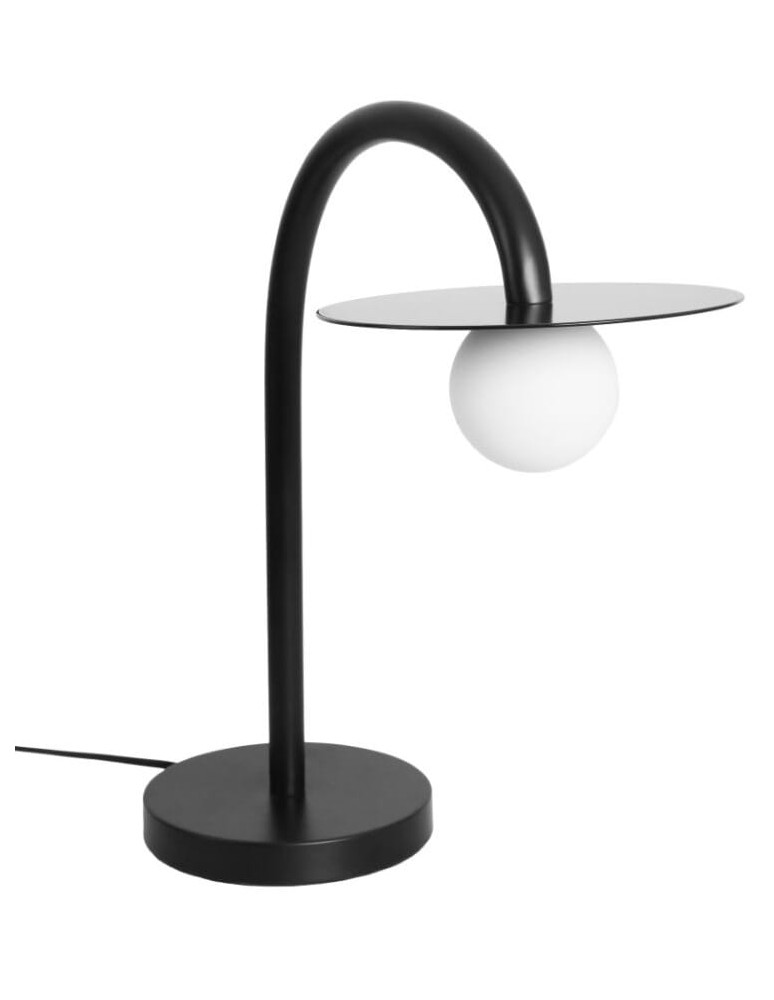 MAXLight T0053 Lampa Stołowa Enigma Czarna