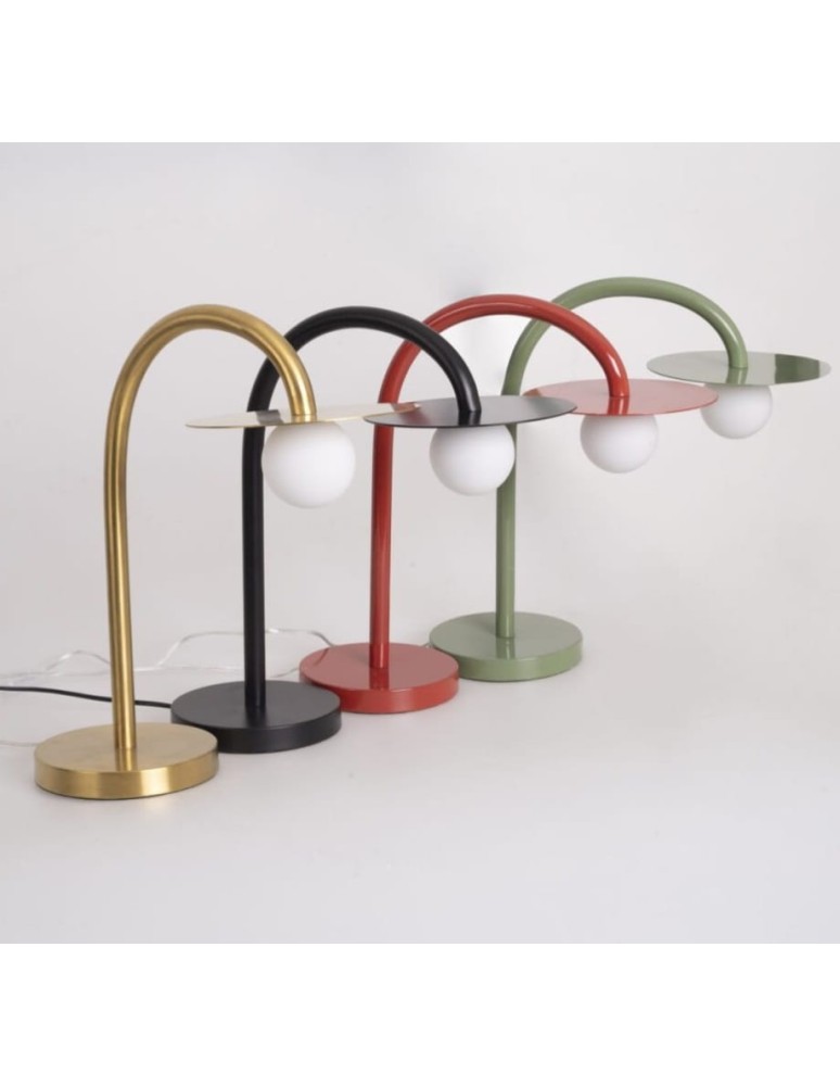 Lampy stołowe - Maxlight Lampa Stołowa Enigma Czarna T0053 - product kolory-swiatla.pl 5