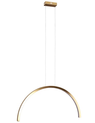 MAXLight P0521 Lampa Wisząca Trio Arc I Brusched Gold