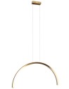 MAXLight P0521 Lampa Wisząca Trio Arc I Brusched Gold