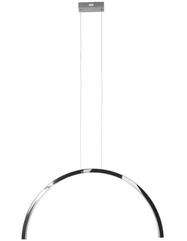 MAXLight P0520 Lampa Wisząca Trio Arc I Polished Black