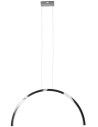 MAXLight P0520 Lampa Wisząca Trio Arc I Polished Black