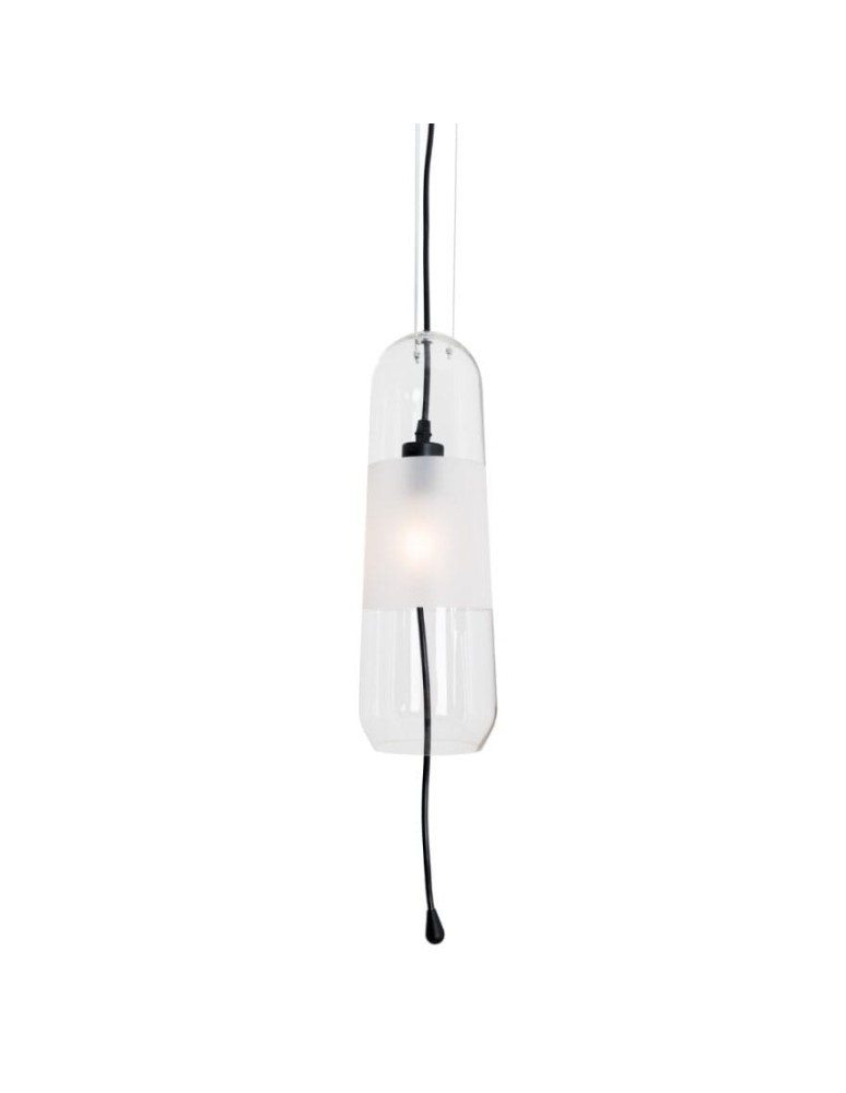 Lampy wiszące - Maxlight Lampa Wisząca Mauri 1 Transparent Glass P0588 - product kolory-swiatla.pl 2