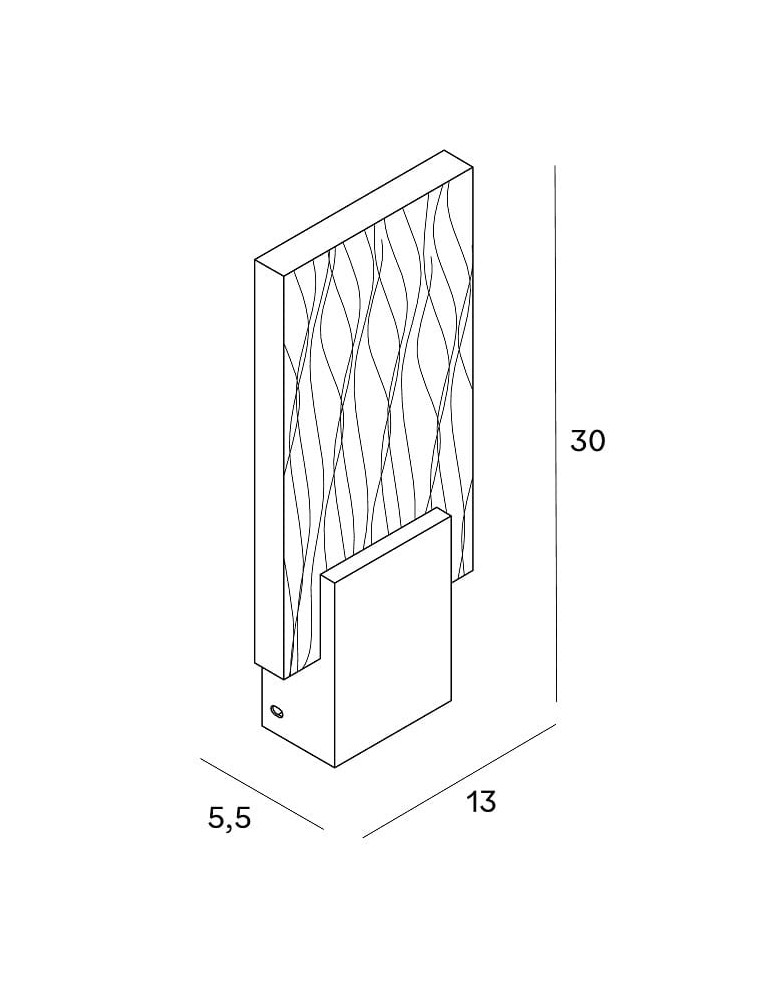 Kinkiety nowoczesne - Maxlight Kinkiet Vetro Brushed Gold W0360 - product kolory-swiatla.pl 3
