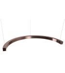 Lampy wiszące - Maxlight Lampa Wisząca Lotus 33W Brushed Bronze P0572D - product 2