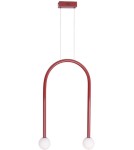 MAXLight P0523 Lampa Wisząca Enigma Czerwona MAXLight P0523 Lampa Wisząca Enigma Czerwona