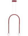 MAXLight P0523 Lampa Wisząca Enigma Czerwona MAXLight P0523 Lampa Wisząca Enigma Czerwona