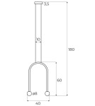 MAXLight P0523 Lampa Wisząca Enigma Czerwona MAXLight P0523 Lampa Wisząca Enigma Czerwona