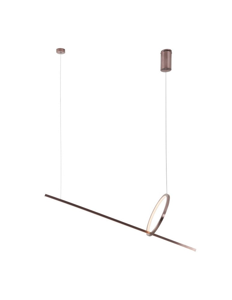 MAXLight P0570D Lampa Wisząca Lozanna 18W Brushed Bronze MAXLight P0570D Lampa Wisząca Lozanna 18W Brushed Bronze