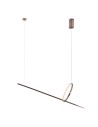 MAXLight P0570D Lampa Wisząca Lozanna 18W Brushed Bronze MAXLight P0570D Lampa Wisząca Lozanna 18W Brushed Bronze