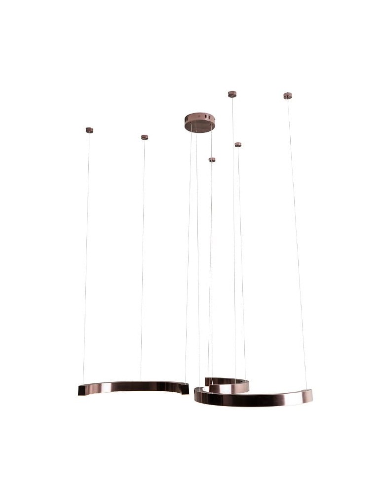 MAXLight P0571D Lampa Wisząca Lotus 40W Brushed Bronze MAXLight P0571D Lampa Wisząca Lotus 40W Brushed Bronze