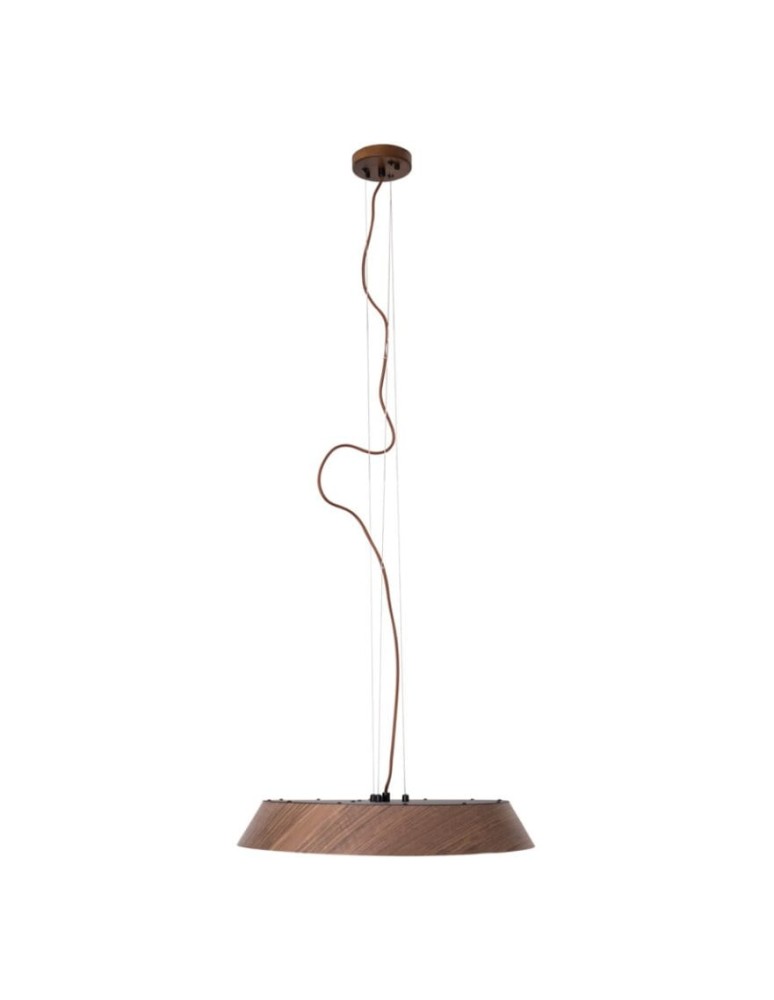 MAXLight P0551 Lampa Wisząca Tamago Dark Walnut Wood