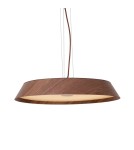 Lampy wiszące - Maxlight Lampa Wisząca Tamago Dark Walnut Wood P0551 - product 2