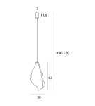 Lampy wiszące - Maxlight Lampa Wisząca Concha P0540 - product 4