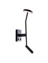MAXLight W0349 Kinkiet Ibiza Czarny
