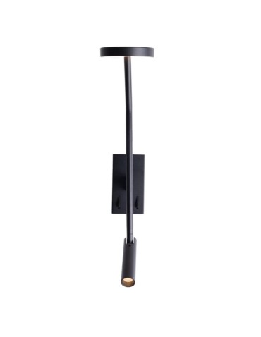 MAXLight W0349 Kinkiet Ibiza Czarny - produkt 2