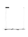 MAXLight P0529 Lampa Wisząca Ibiza IV Czarna