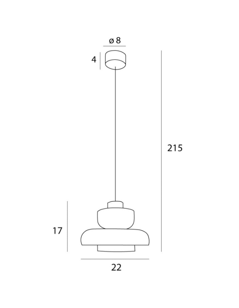 Maxlight Lampa Wisząca Signature C Transparent Glass P0532