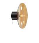 Kinkiety w stylu skandynawskim - Markslojd LOCUS Sufitowa/Ścienna 1L Bursztynowy/Czarny 108539 - product 1