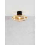 Kinkiety w stylu skandynawskim - Markslojd LOCUS Sufitowa/Ścienna 1L Bursztynowy/Czarny 108539 - product 2