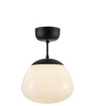 Lampy sufitowe w stylu skandynawskim - Markslojd RISE Sufitowa 1L Biały/Czarny 108543 - product 1