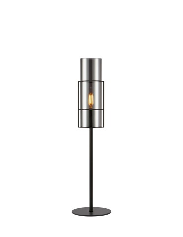 Markslojd TORCIA Stołowa 1L 50cm Czarny/Dymiony 108559