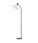 Lampy podłogowe do czytania - Markslojd MIRA Podłogowa 1L Czarny/Biały Przełamany 108568 - product 1