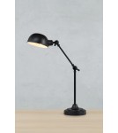 Lampki biurkowe - Markslojd PORTLAND Stołowa 1L Czarny 108584 - product 4