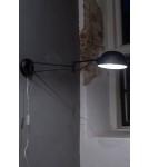 Markslojd PORTLAND Ścienna 1L Czarny 108587 Markslojd PORTLAND Ścienna 1L Czarny 108587