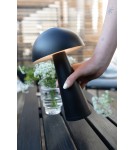 Lampy ogrodowe przenośne - Markslojd FUNGI Akumulatorowa/Ładowana Stołowa Czarny Matowy IP44 108655 - product 3