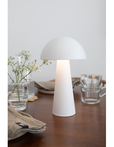 Markslojd FUNGI Akumulatorowa/Ładowana Stołowa Biały Matowy IP44 108656 - produkt 2