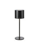 Lampy ogrodowe przenośne - Markslojd FILO Akumulatorowa/Ładowana Stołowa Czarny Matowy IP44 108657 - product 1