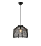 Lampy wiszące boho - Markslojd CAPANNA Wisząca 1L Czarny Matowy 108668 - product 1