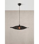 Lampy wiszące boho - Markslojd KUMO Wisząca 1L 75cm Czarny Matowy 108671 - product 2