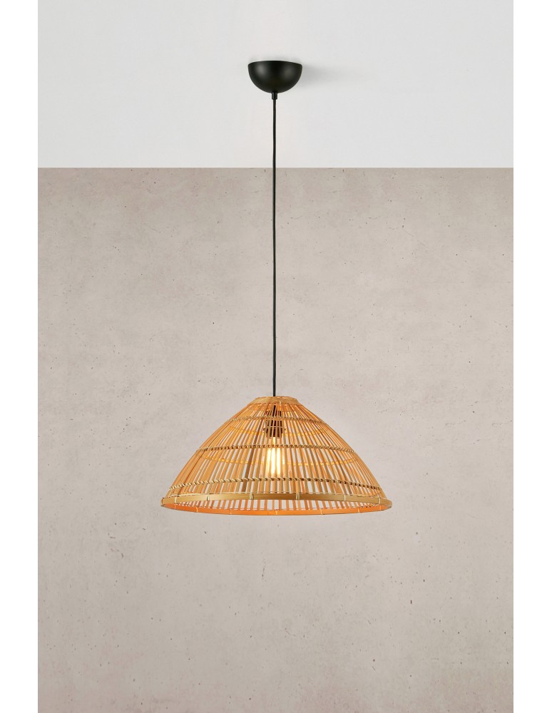 Lampy wiszące boho - Markslojd CAPELLO Wisząca 1L Kolor Naturalny 108673 - product kolory-swiatla.pl 2