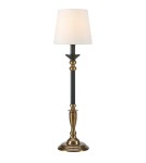 Lampy stołowe klasyczne - Markslojd GENT Stołowa 1L Antyczny/Czarny/Biały Przełamany 108679 - product 1