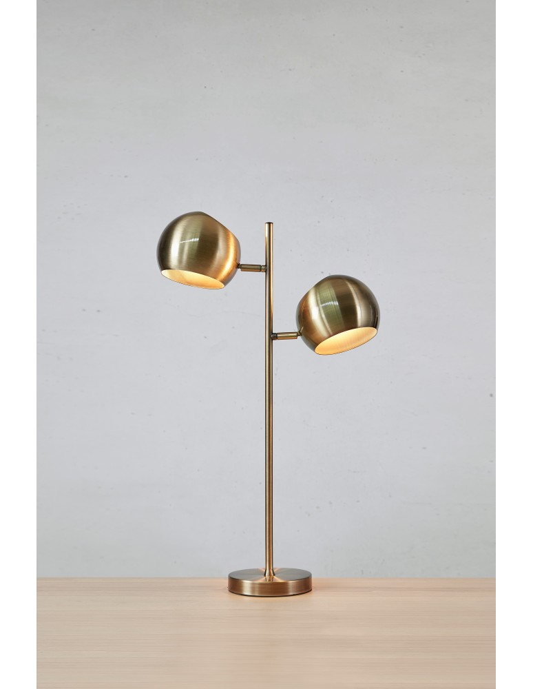 Lampy stołowe nowoczesne - Markslojd EDGAR Stołowa 2L Antyczny 108692 - product kolory-swiatla.pl 2
