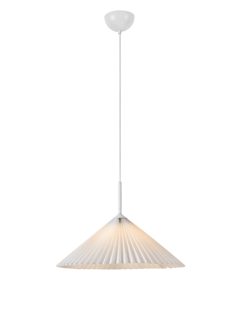Markslojd PLISADO Wisząca 1L 50cm Biały 108711