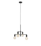 Lampy wiszące w stylu skandynawskim - Markslojd CIELO Wisząca 4L Piaskowany/Matowy Czarny 108716 - product 1